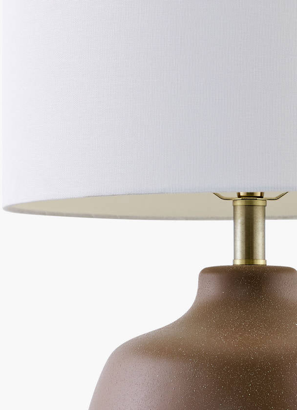 Nekesha Rustic Brown Table Lamp