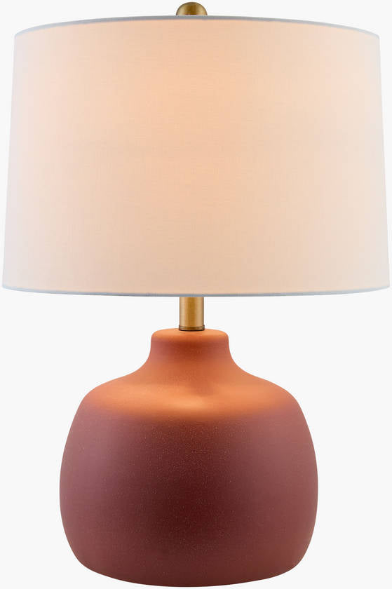 Nekesha Rustic Brick Table Lamp