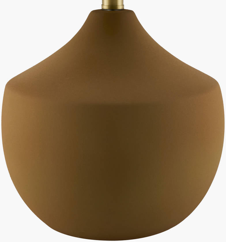 Zeke Rustic Brown Table Lamp