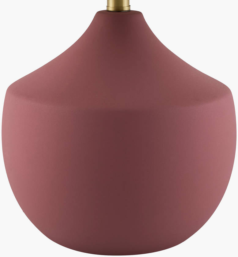 Zeke Rustic Brick Table Lamp