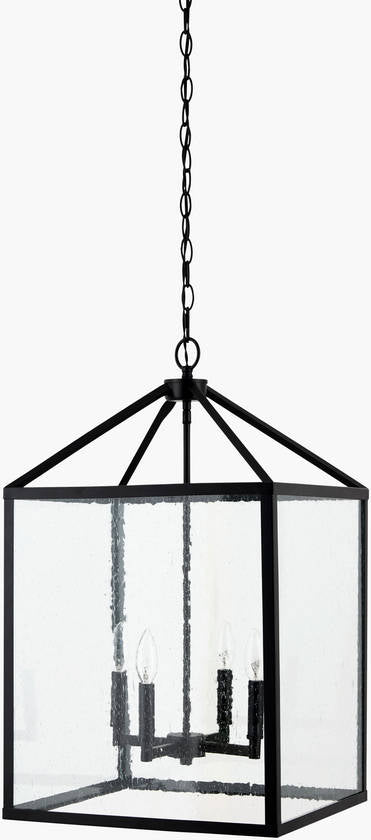Perrin Rustic Black Ceiling Lighting
