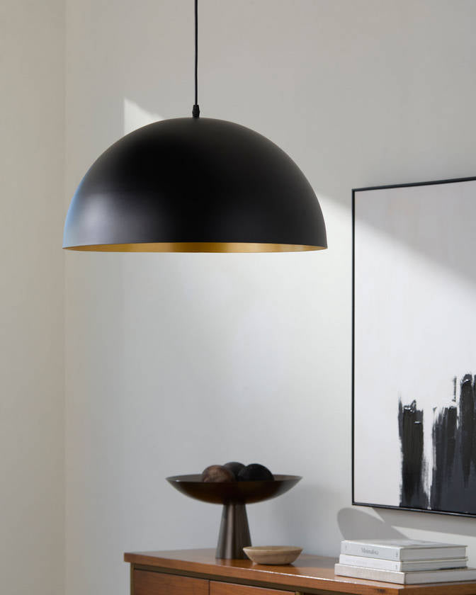 Shardi Rustic Black Ceiling Lighting