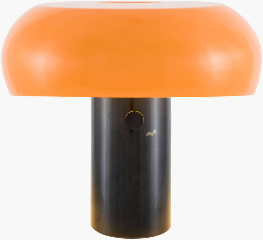 Amaya Traditional Orange Table Lamp