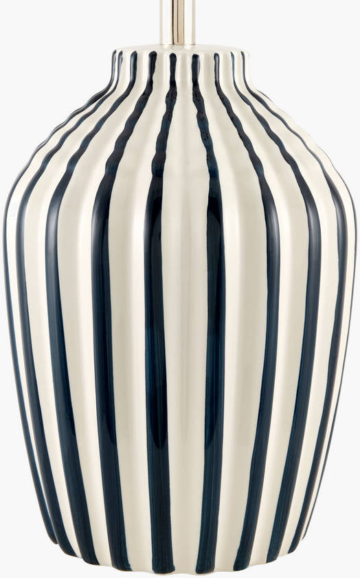 Hebah Rustic Dark Blue Table Lamp