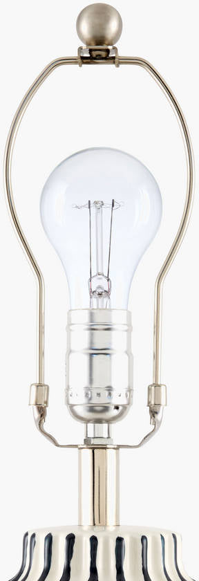 Hebah Rustic Dark Blue Table Lamp