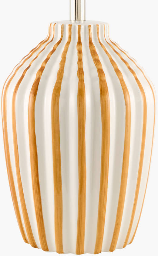 Hebah Rustic Tan Table Lamp