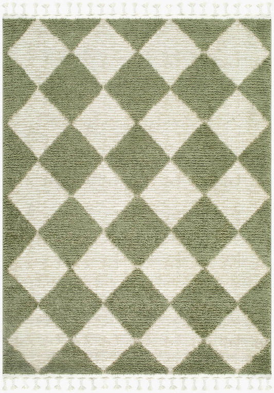 Lelani Modern Olive Area Rug