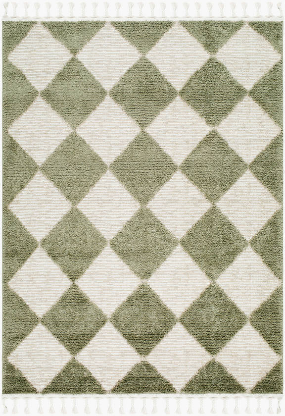 Lelani Modern Olive Area Rug