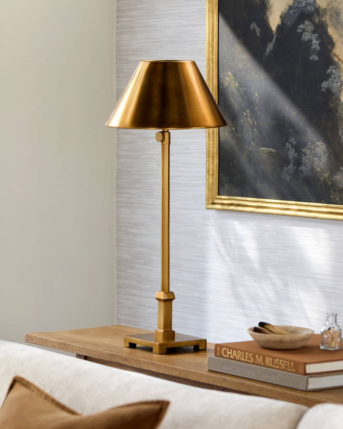 Deandrea Modern Gold Table Lamp