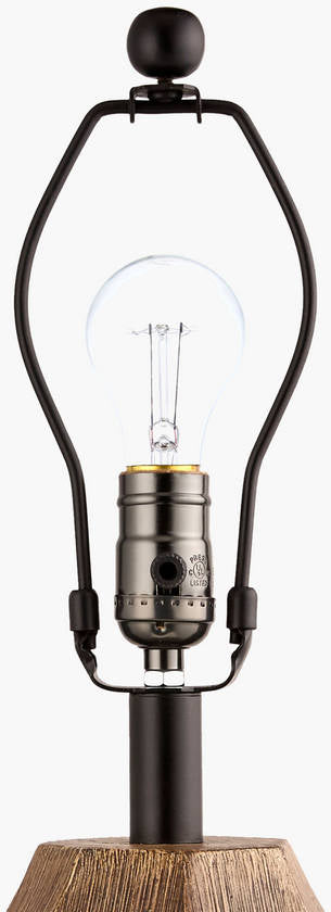 Vann Traditional Brown Table Lamp