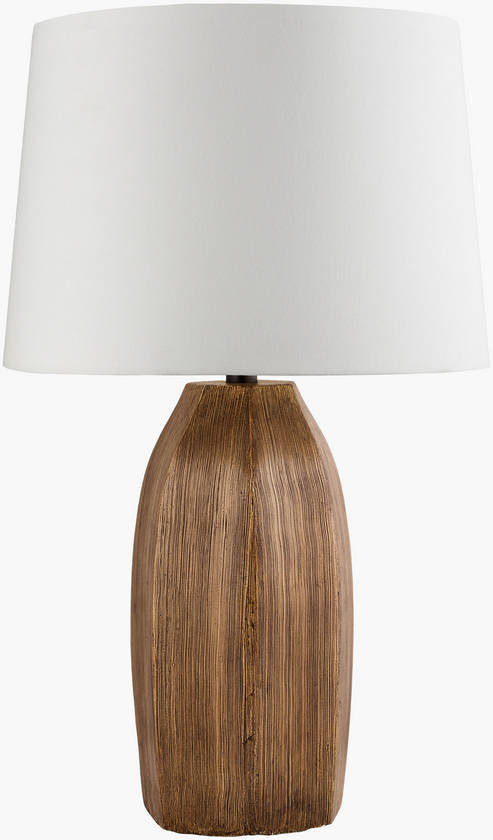 Vann Traditional Brown Table Lamp