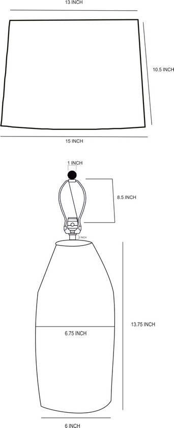 Vann Traditional Brown Table Lamp