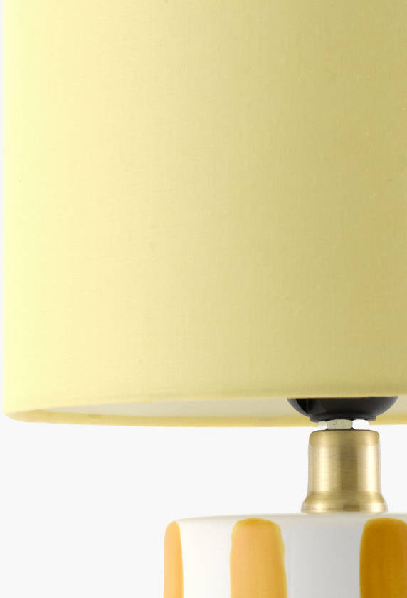 Deandrae Modern Yellow Table Lamp