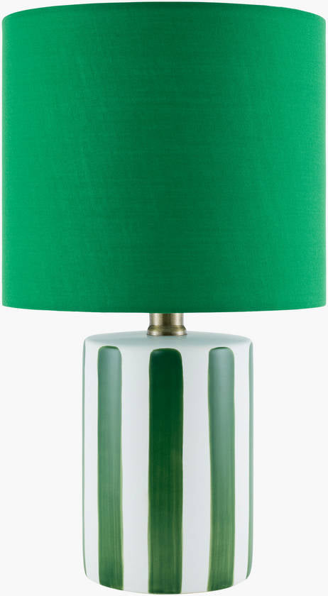 Deandrae Modern Dark Green Table Lamp