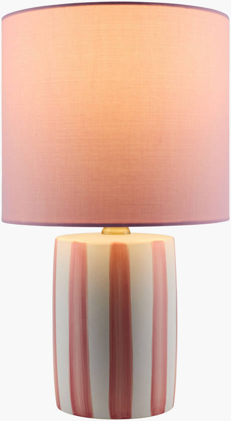 Deandrae Modern Pink Table Lamp