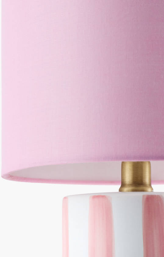 Deandrae Modern Pink Table Lamp