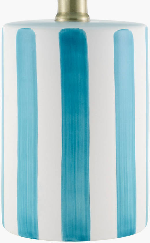 Deandrae Modern Blue Table Lamp