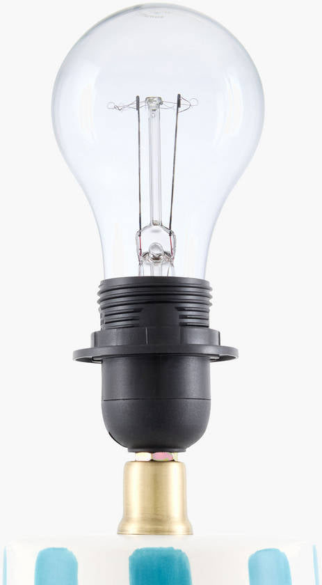 Deandrae Modern Blue Table Lamp