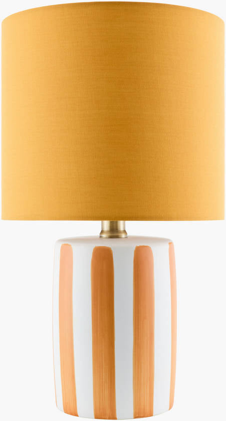 Deandrae Modern Orange Table Lamp