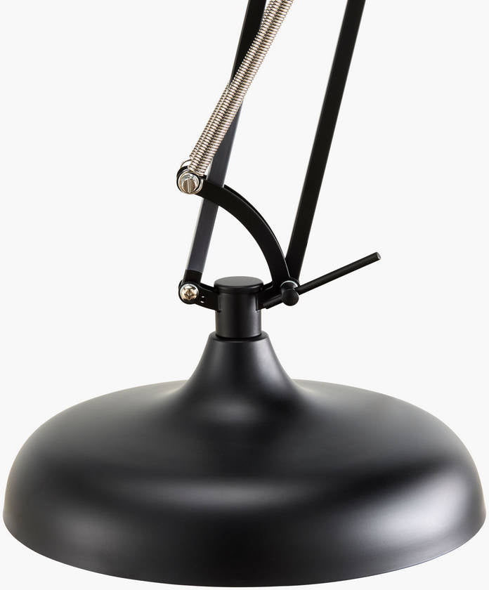 Charitie Rustic Black Floor Lamp