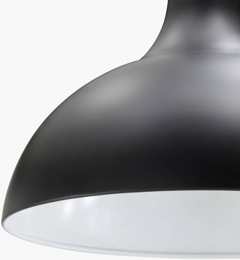 Charitie Rustic Black Floor Lamp