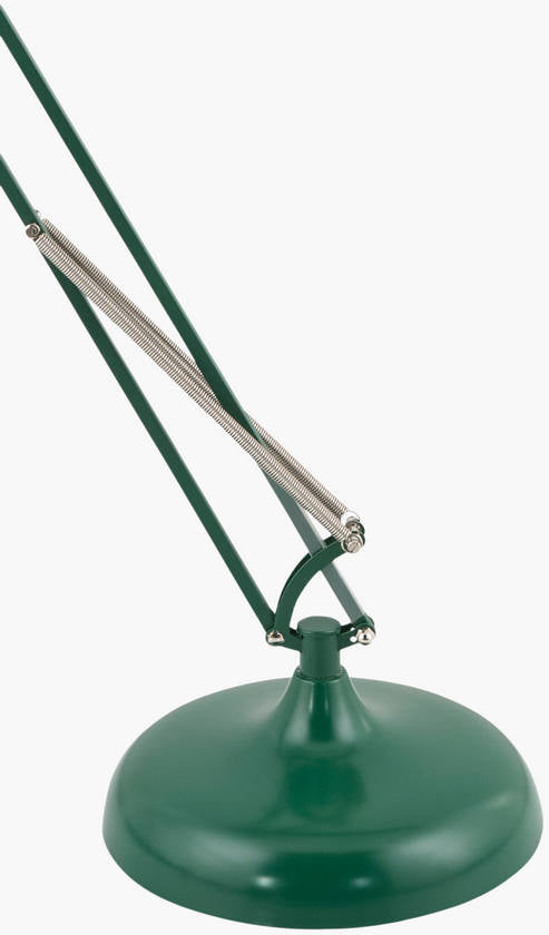 Charitie Rustic Green Floor Lamp