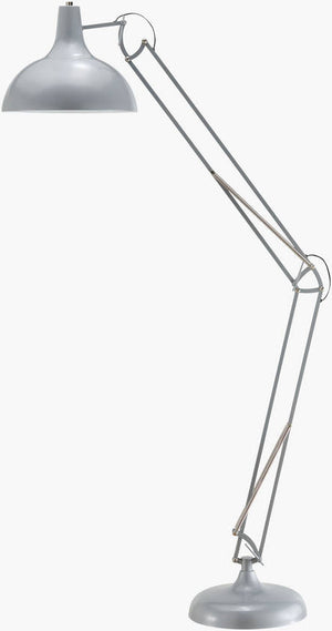 Charitie Rustic Light Gray Floor Lamp