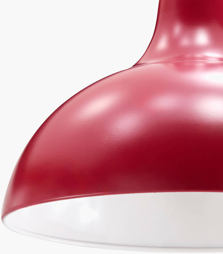 Charitie Rustic Red Floor Lamp