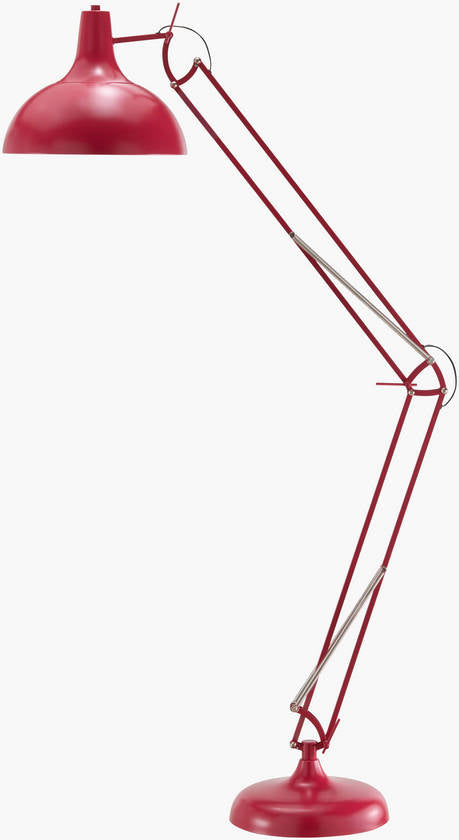 Charitie Rustic Red Floor Lamp