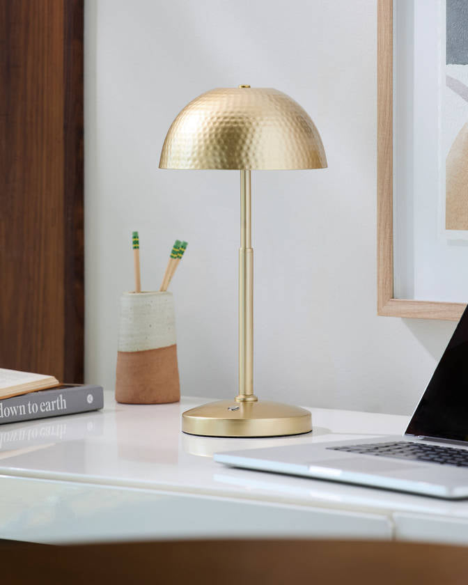 Becky Traditional Gold Table Lamp