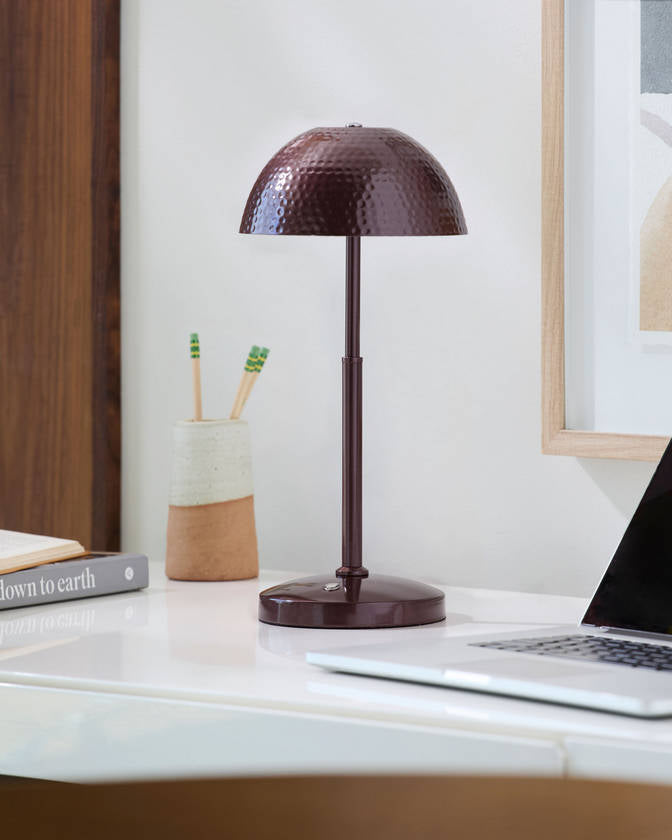 Becky Traditional Red Table Lamp