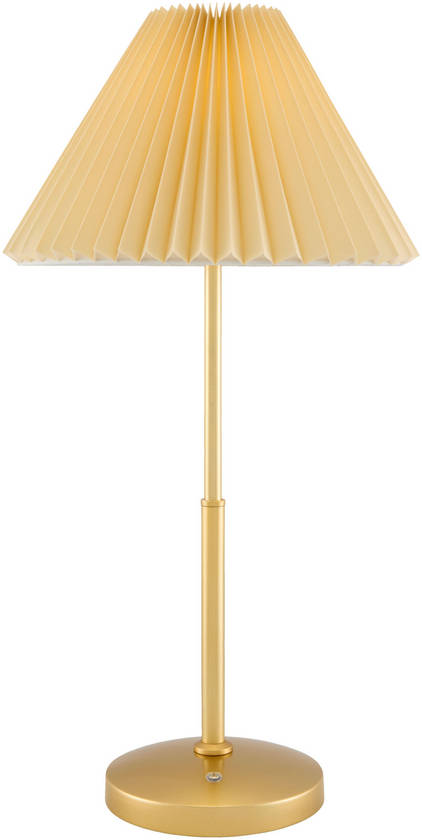 Teosha Traditional Gold Table Lamp