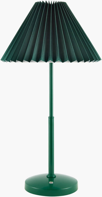 Teosha Traditional Dark Green Table Lamp