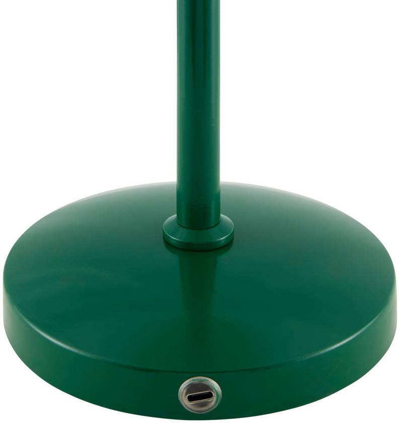 Shamya Traditional Dark Green Table Lamp