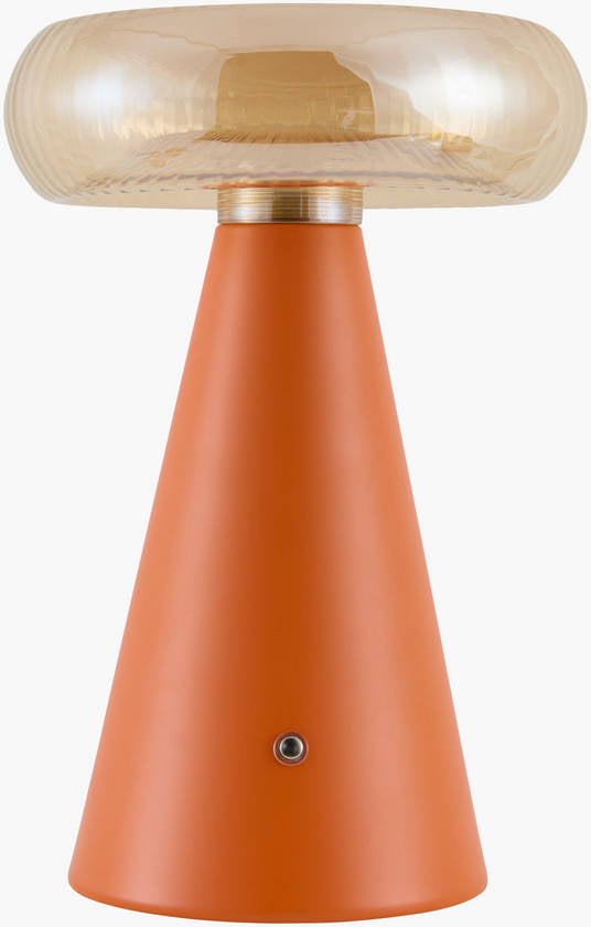Kenni Traditional Orange Table Lamp