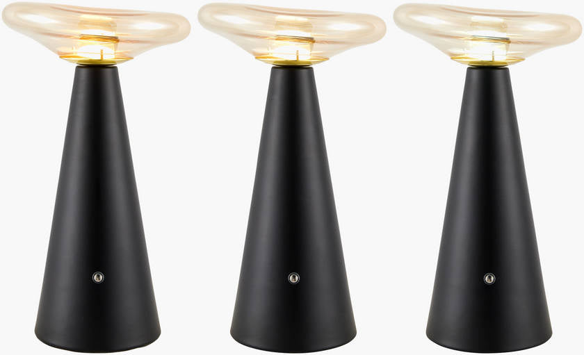 Jud Traditional Black Table Lamp