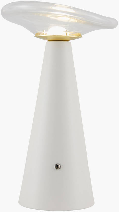 Jud Traditional White Table Lamp