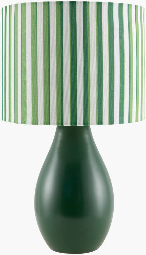 Ekaterini Modern Dark Green Table Lamp