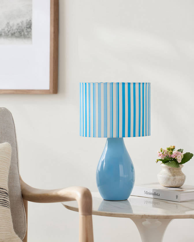Ekaterini Modern Blue Table Lamp