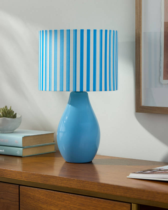 Ekaterini Modern Blue Table Lamp