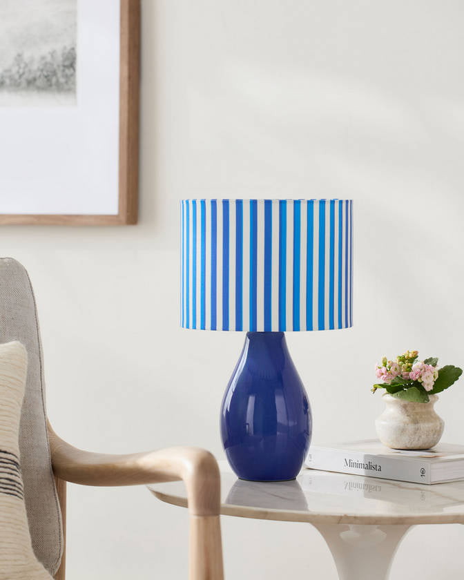 Ekaterini Modern Bright Blue Table Lamp