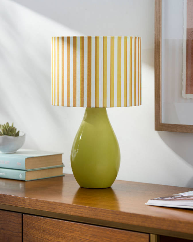 Ekaterini Modern Grass Green Table Lamp