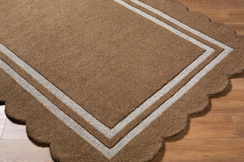 Sanaa Modern Umber Area Rug