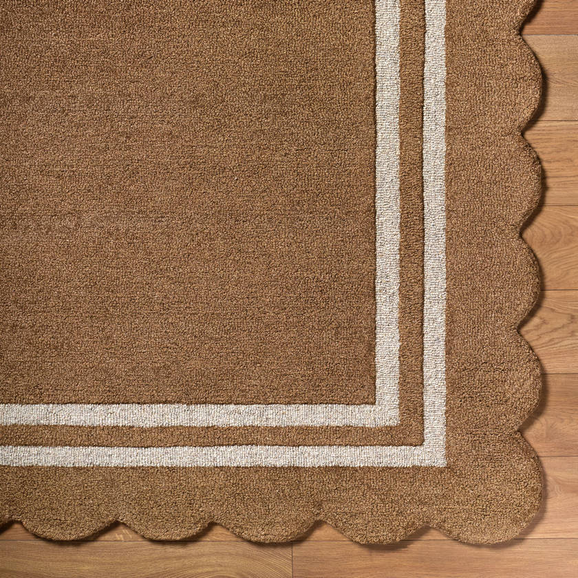 Sanaa Modern Umber Area Rug