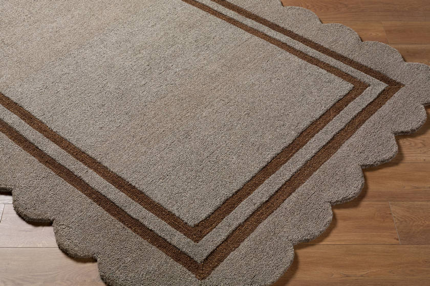 Sanaa Modern Charcoal Area Rug