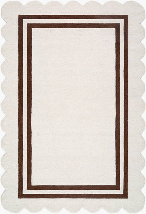 Sanaa Modern Ivory Area Rug