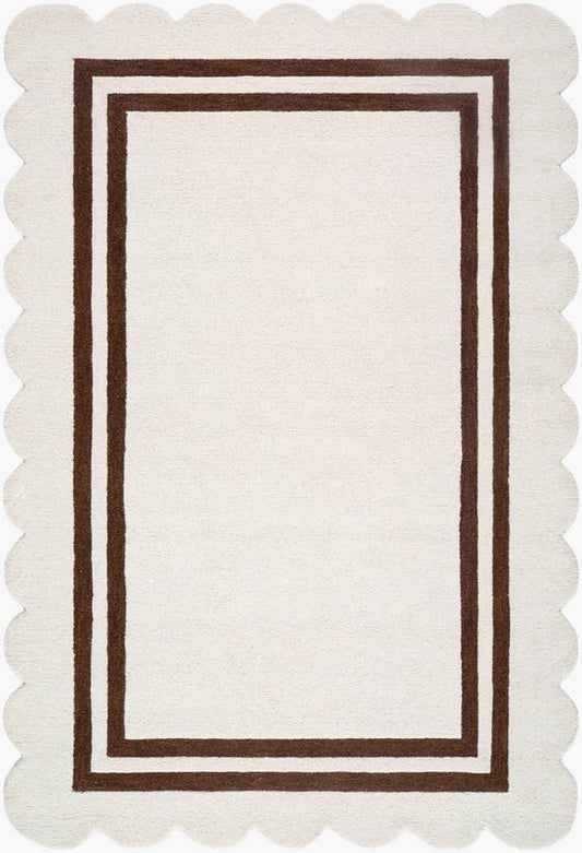 Sanaa Modern Ivory Area Rug