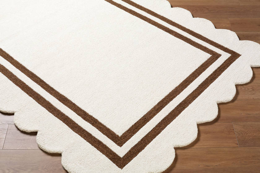 Sanaa Modern Ivory Area Rug