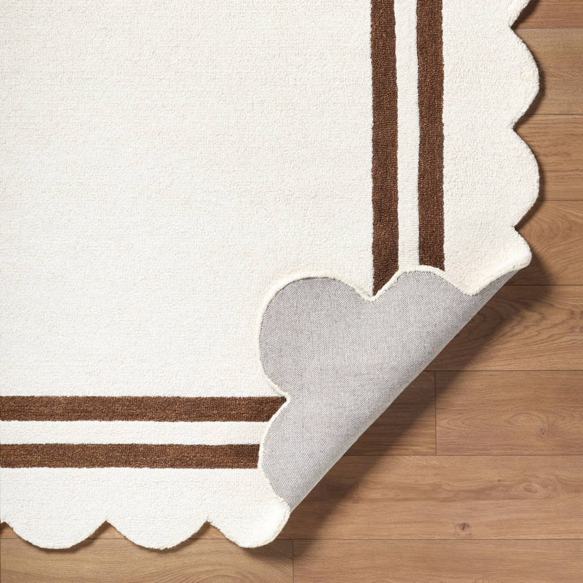 Sanaa Modern Ivory Area Rug