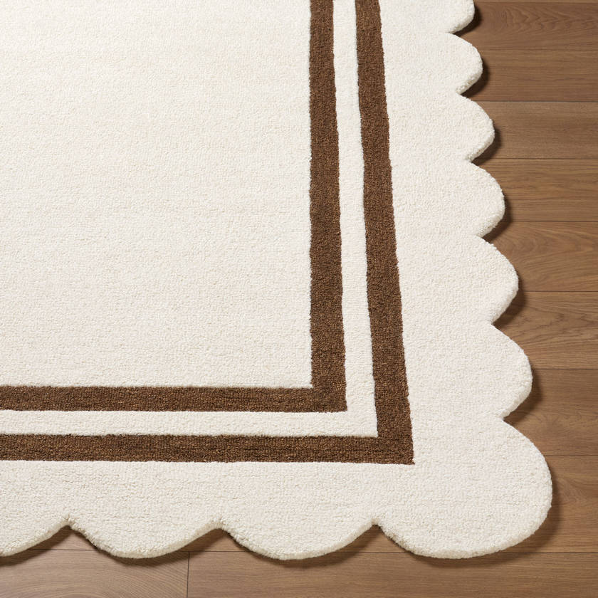Sanaa Modern Ivory Area Rug